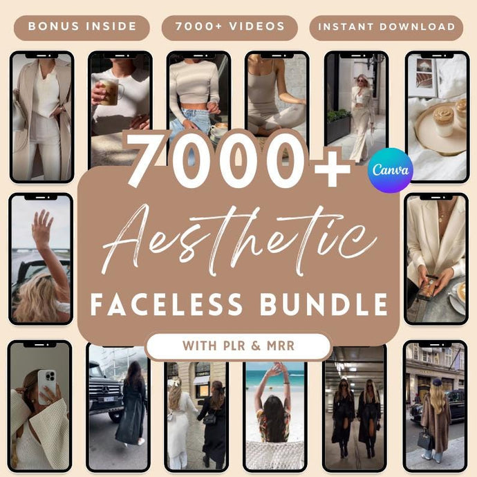 Aesthetic Faceless Bundle