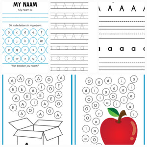 Afrikaans Preschool Activity Bundle