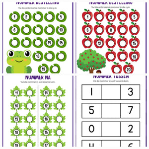 Afrikaans Preschool Activity Bundle